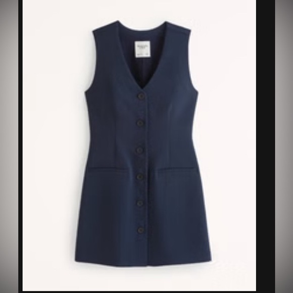 Abercrombie vest mini dress - Picture 3 of 4